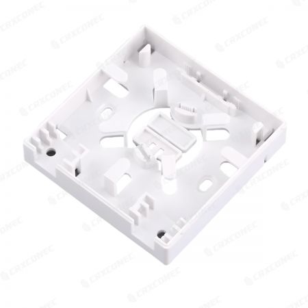 Előlapdoboz 2 portos beltéri optikai szálas lezáró doboz-V2